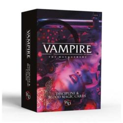 Vampire The Masquerade 5E – Discipline and Blood Magic Card Deck